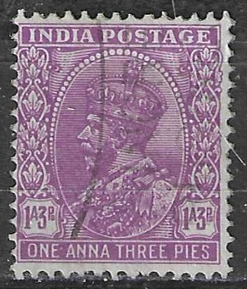 Inde britannique 1927/1932 - Yvert 113B - George V (ST), Envoi, Affranchi