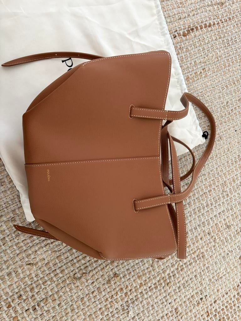 Prachtige Polène Cyme mini tas, Enlèvement, Neuf, Brun