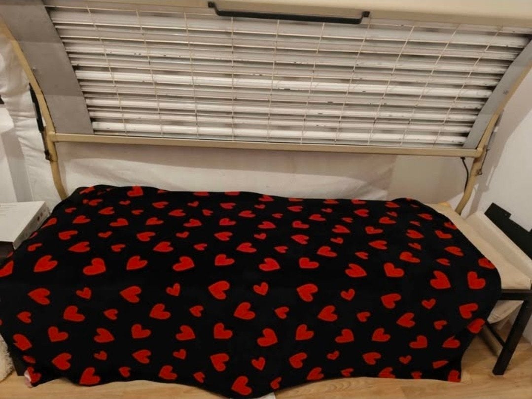 GRATIS!!!zonnehemel, Enlèvement, Utilisé, Banc solaire simple face, 15 lampes ou plus