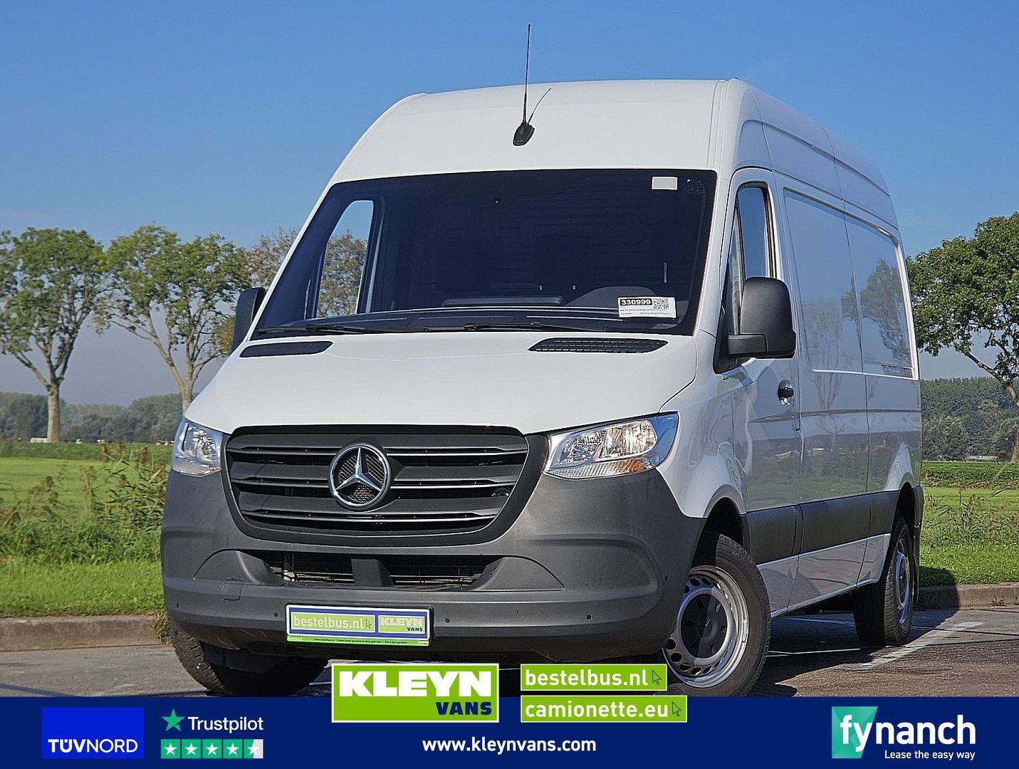 Mercedes-Benz SPRINTER 311 L2H2 Mbux FWD Euro6 BPM-Vrij Airc, Auto's, Wit, Mercedes-Benz, Te koop, Parkeercamera