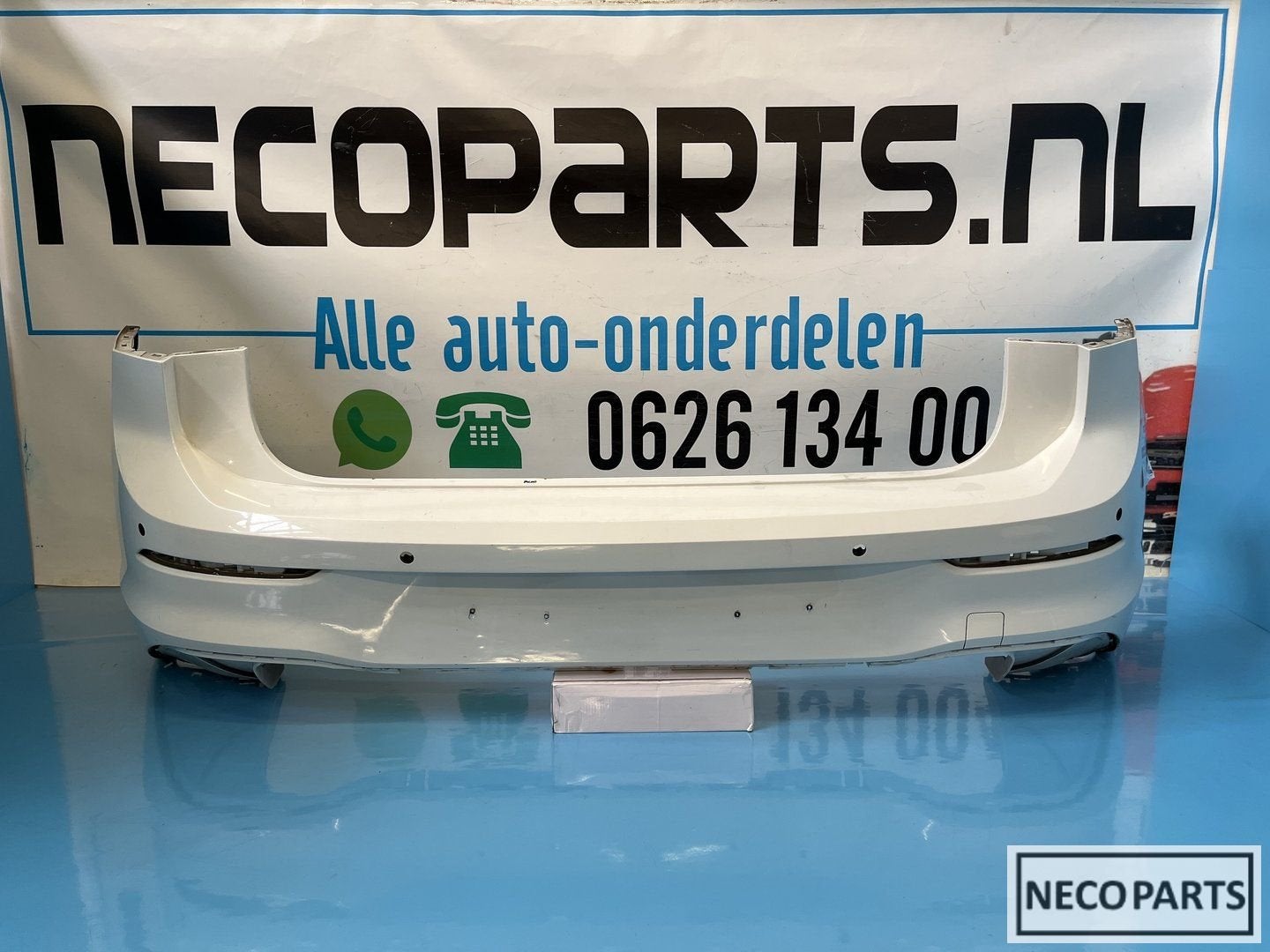 VOLKSWAGEN GOLF 8 ACHTERBUMPER BUMPER 5H6807421C ORIGINEEL, Gebruikt, -, Volkswagen, -
