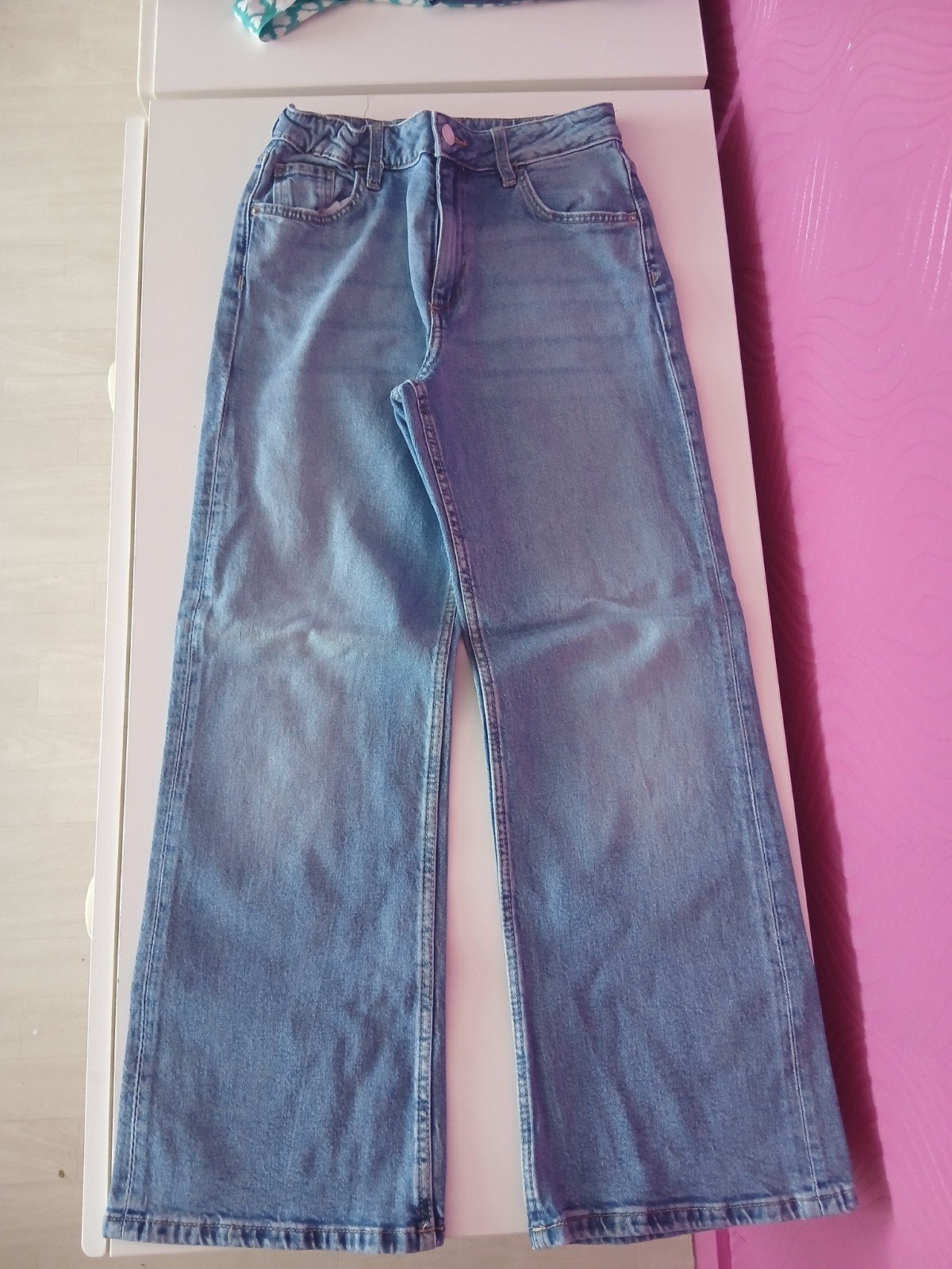 Jeans H&M maat 146, Enfants & Bébés, Vêtements enfant | Taille 146, Pantalon, Enlèvement ou Envoi, H&M, Utilisé