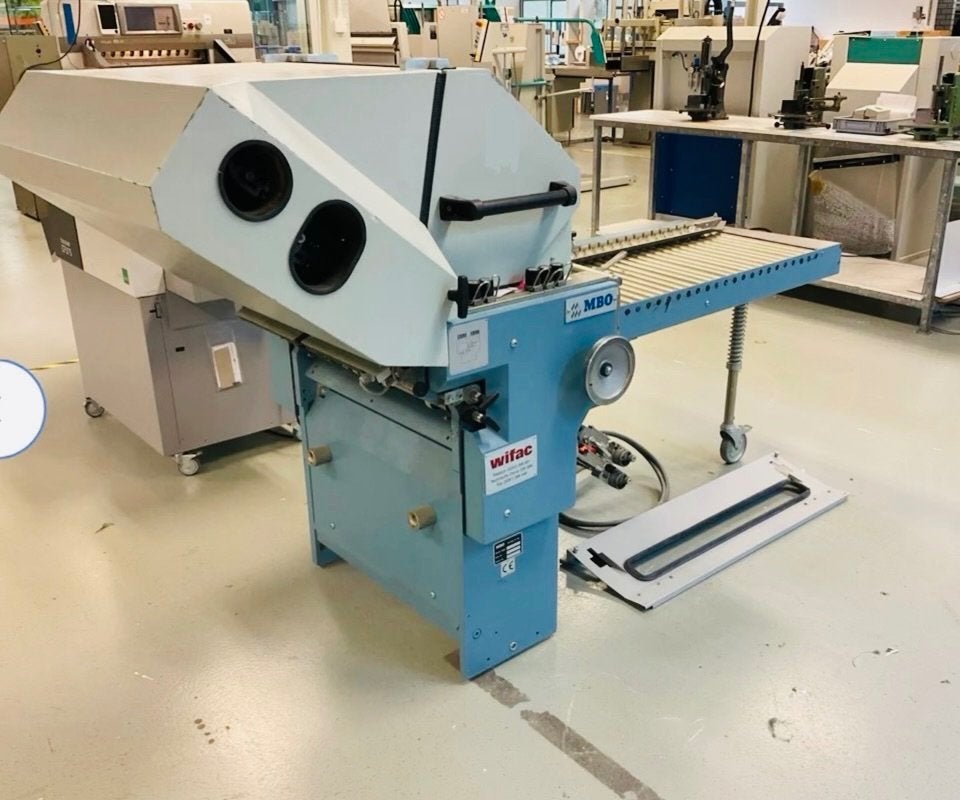 MBO T530-2-53/4 – Professionele industriële vouwmachine, Enlèvement, Utilisé, Autres types