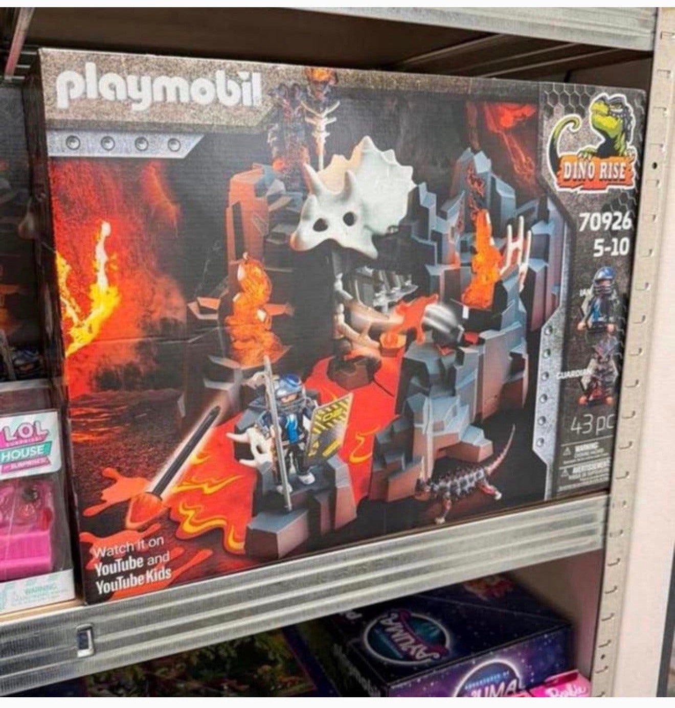 PLAYMOBIL Dino Rise Lava Source Guardian - 70926 - NOUVEAU, Enlèvement ou Envoi, Neuf, Kit complet