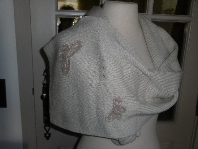 Winter sjaal met bijpassende handschoenen, dames, Ophalen of Verzenden, Sjaal