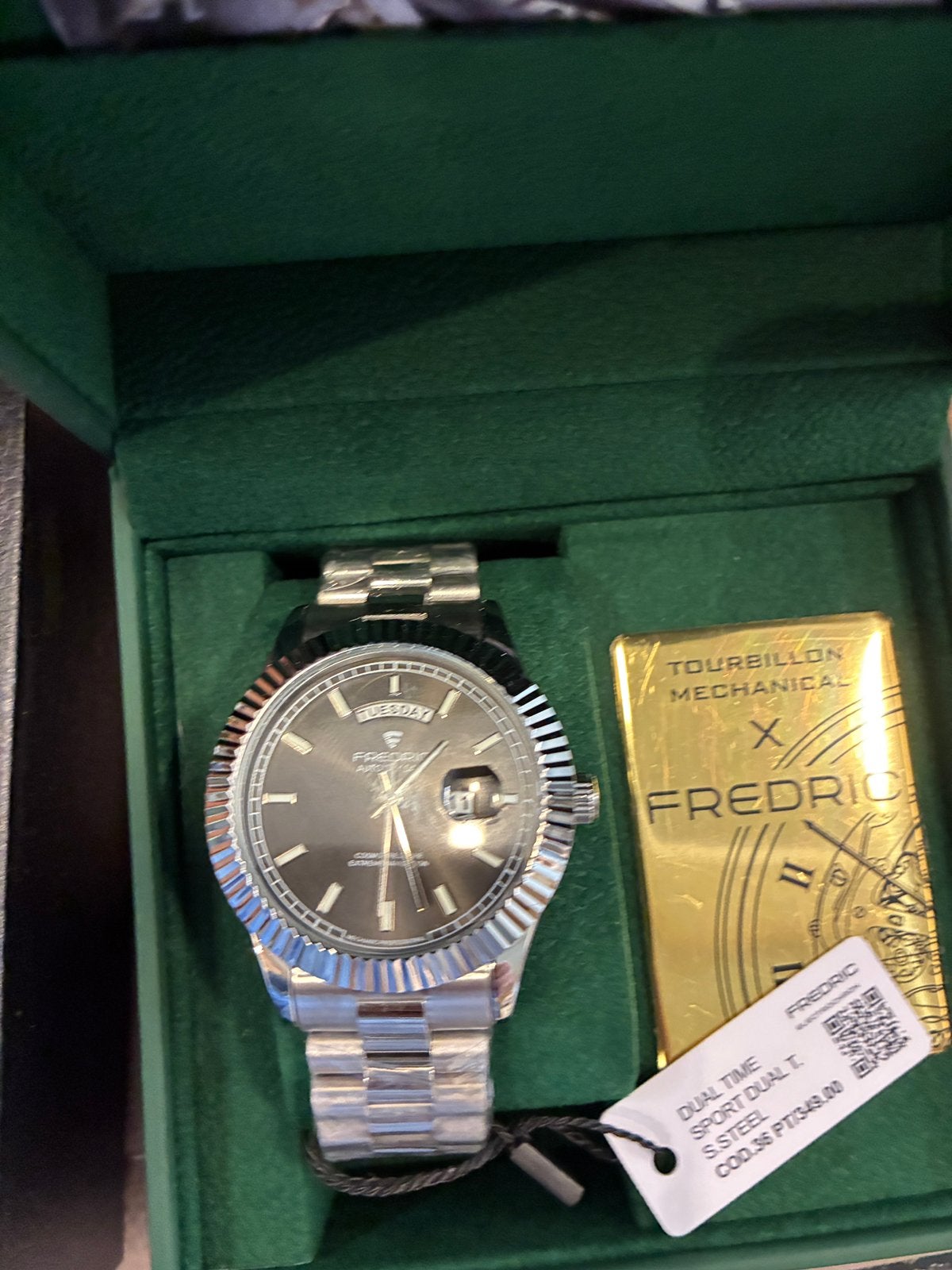 Montre Frédéric, constant, Montre-bracelet, Autres marques, Cuir, Enlèvement