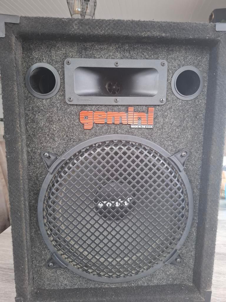 Gsi 120 gemini luidsprekers, Enlèvement