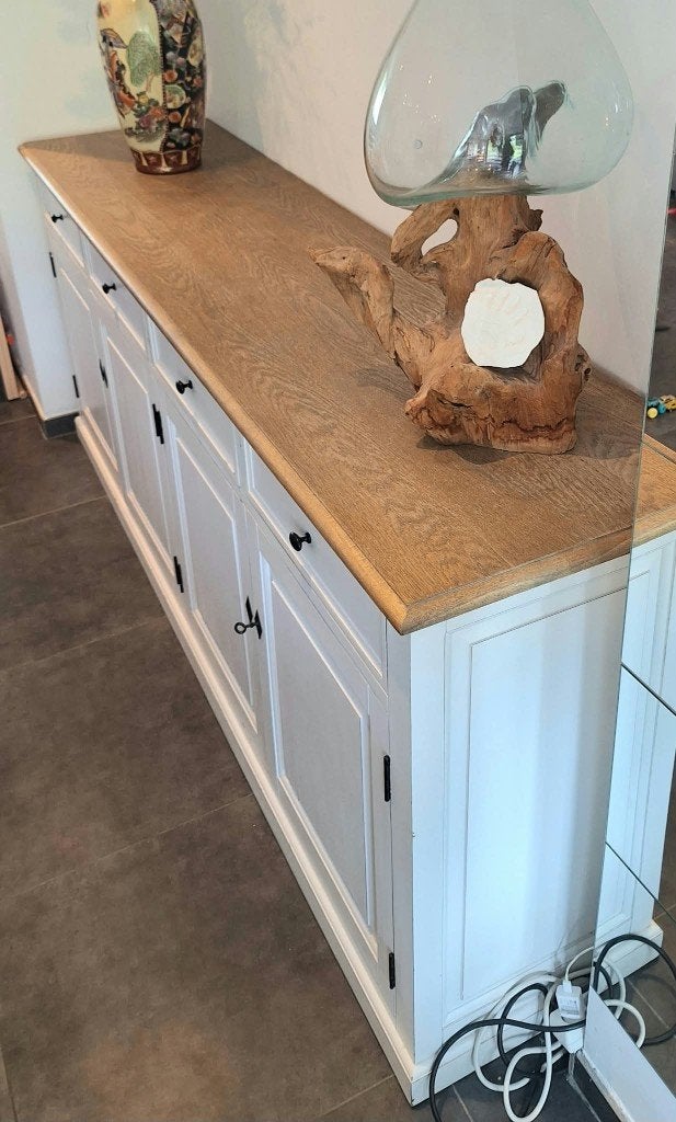 Dressoir, Avec tiroir(s), 200 cm ou plus, Comme neuf, Landelijk