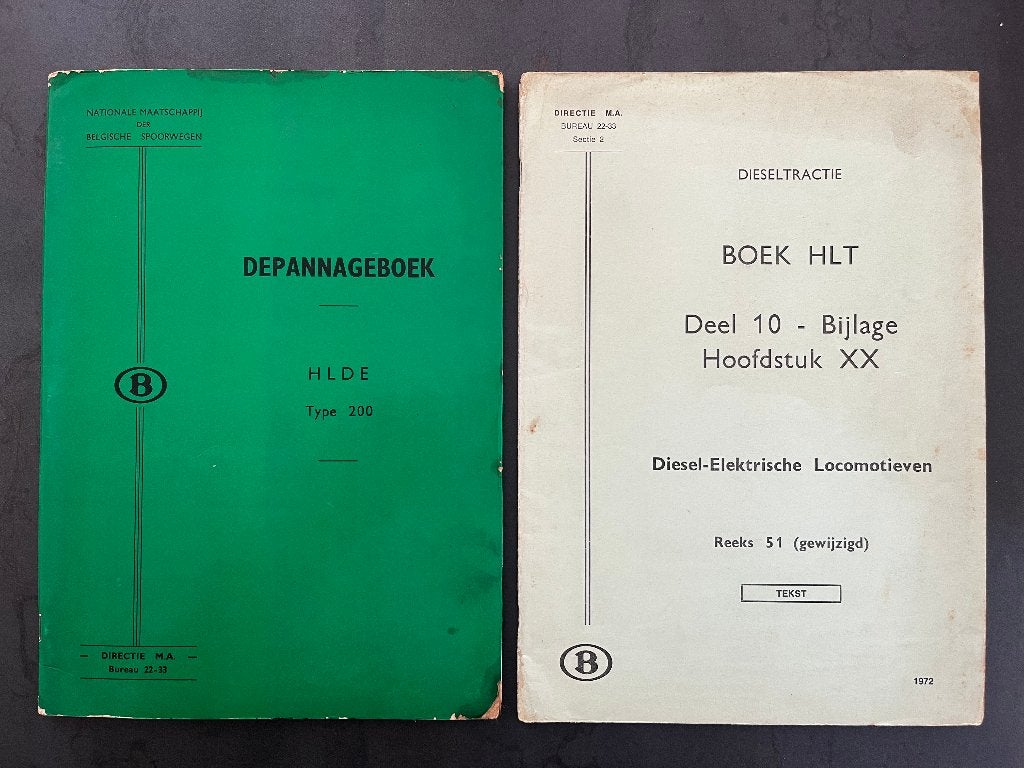 Handleiding besturen en depannering reeks 51 (NMBS/SNCB), Enlèvement ou Envoi, Utilisé, Train