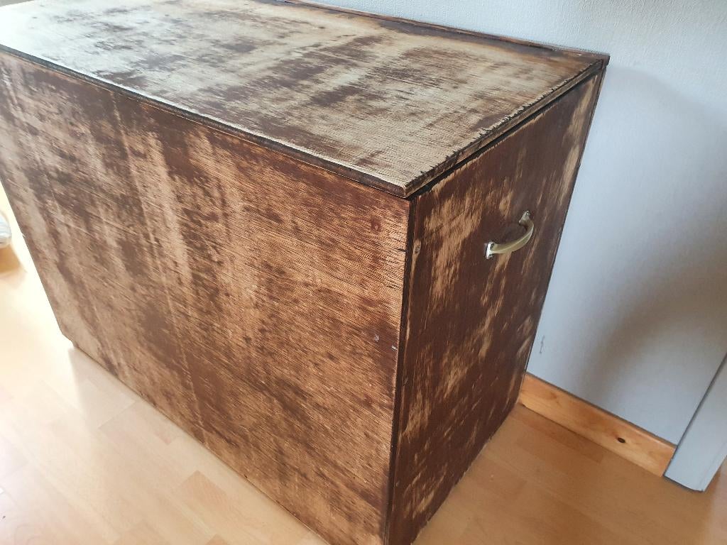 Opbergkoffer, Antiek en Kunst, Antiek | Meubels | Kasten, Ophalen
