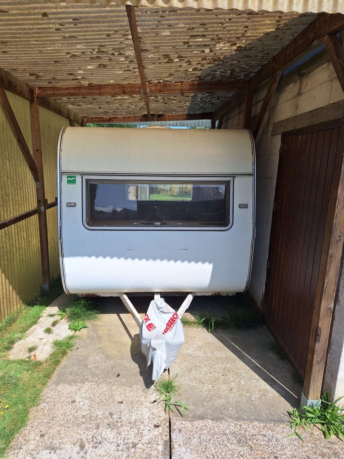 Te koop: caravan De reu casbah, Overige merken, Reservewiel, Treinzit, Dwarsbed