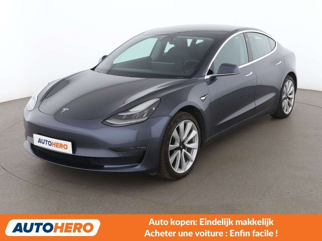 Tesla Model 3 Long Range Dual AWD AWD (automatique), Autos, Cuir, Achat, 4 portes, Noir