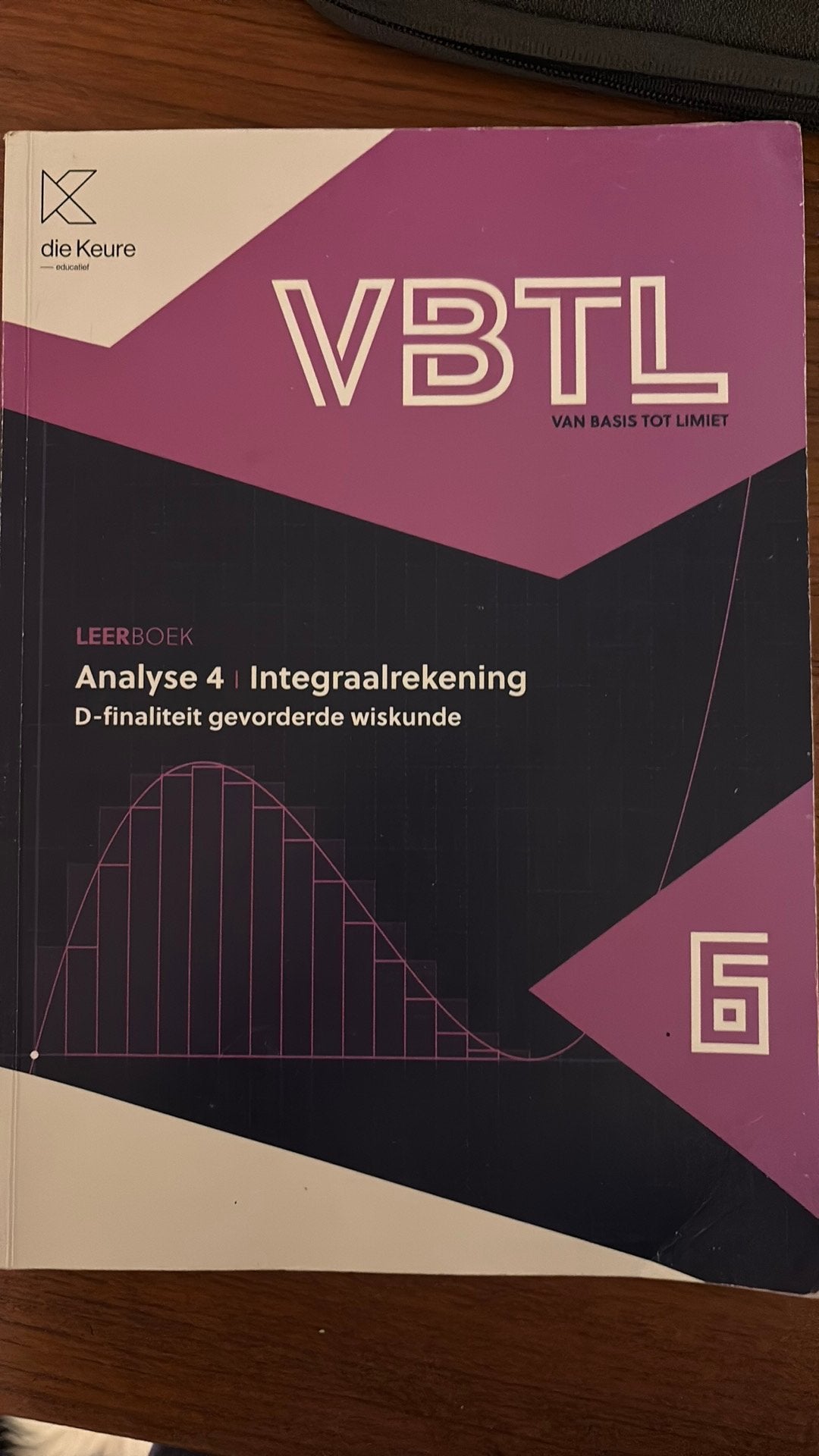 VBTL 6 - leerboek Analyse 4: Integraalrekening D-gevorderde, Livres, Enlèvement ou Envoi, Néerlandais