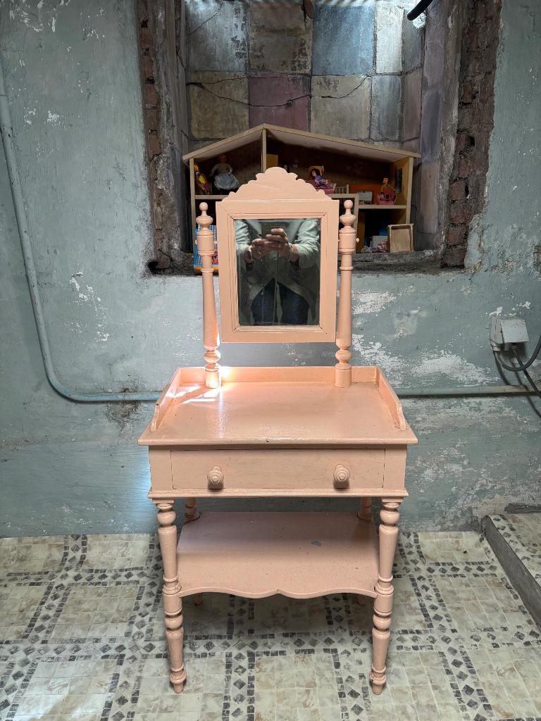Kaptafeltje Meubel kinderkamer, Ophalen, Gebruikt, Spiegel