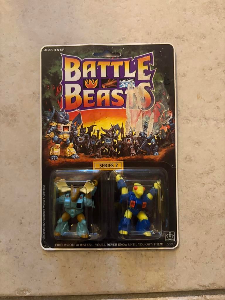 Battle beasts moc vintage Hasbro, Ophalen of Verzenden, Nieuw