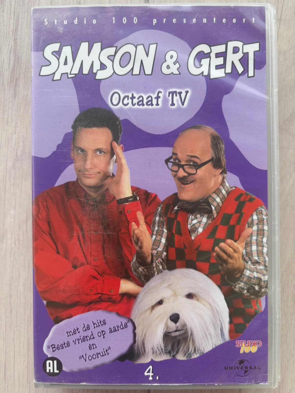 Samson & Gert VHS: Octaaf TV, Alle leeftijden, Zo goed als nieuw, Kinderprogramma of -film, VHS