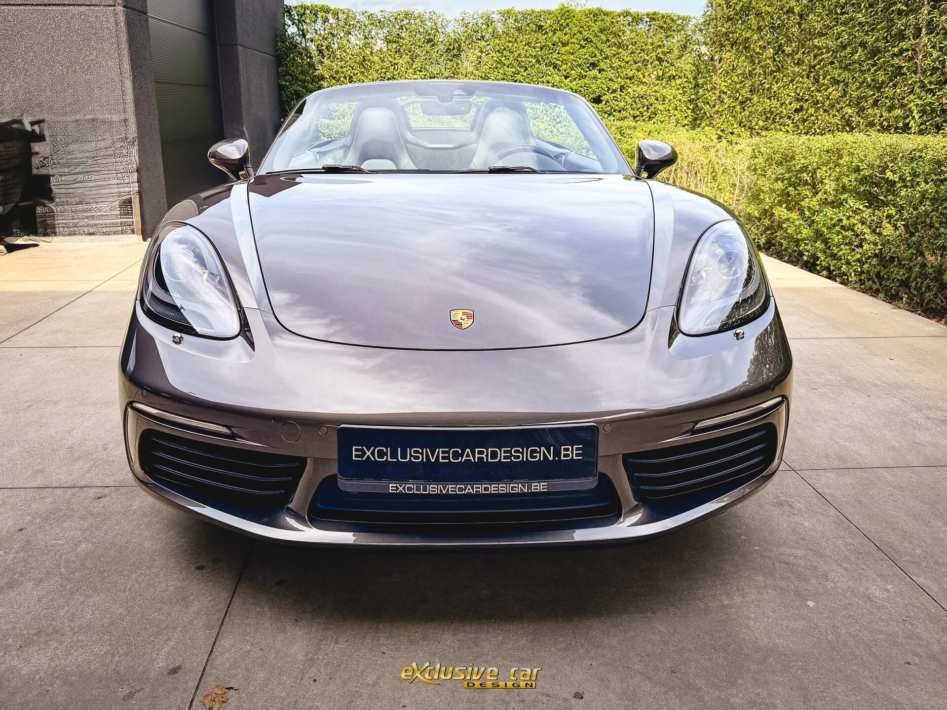 Porsche 718 Boxster S, Auto's, Cabriolet, 0 kg, Bedrijf, Zilver of Grijs