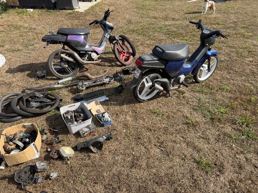 Honda wallaroo b klassen x2 plus lot onderdelen, Motoren, Ophalen of Verzenden