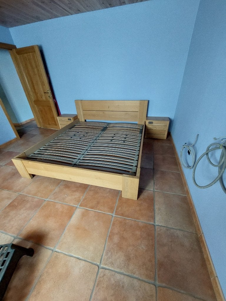 slaapkamer, Ophalen, Gebruikt, Bruin, Tweepersoons