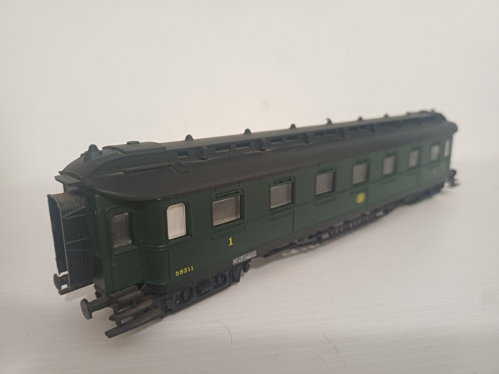 Fleischmann rijtuig NMBS, Hobby en Vrije tijd, Gebruikt, Gelijkstroom, Fleischmann, Wagon