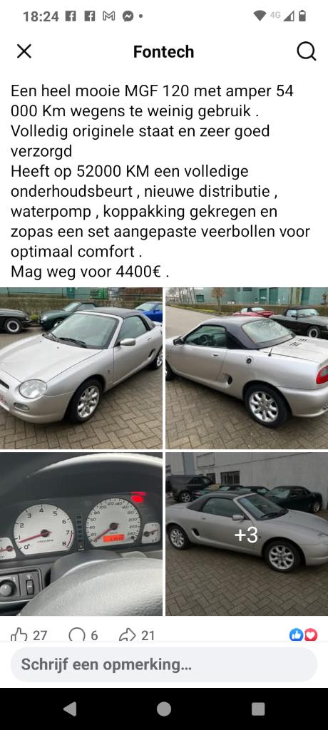 Cabrio, Autos, Argent ou Gris, Achat, Boîte manuelle, Entretenue par le concessionnaire