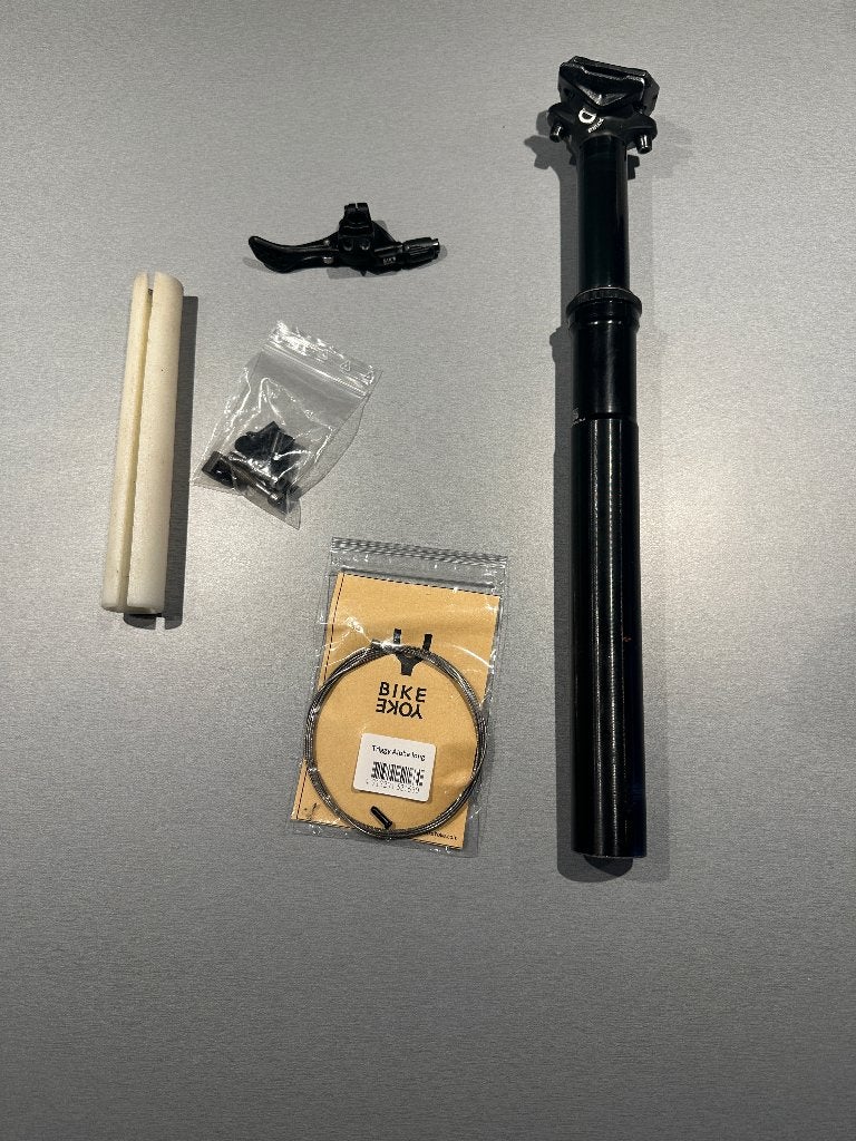 bikeyoke divine SL dropper, Fietsen en Brommers, Fietsonderdelen, Gebruikt, Overige typen, Aluminium, Ophalen of Verzenden