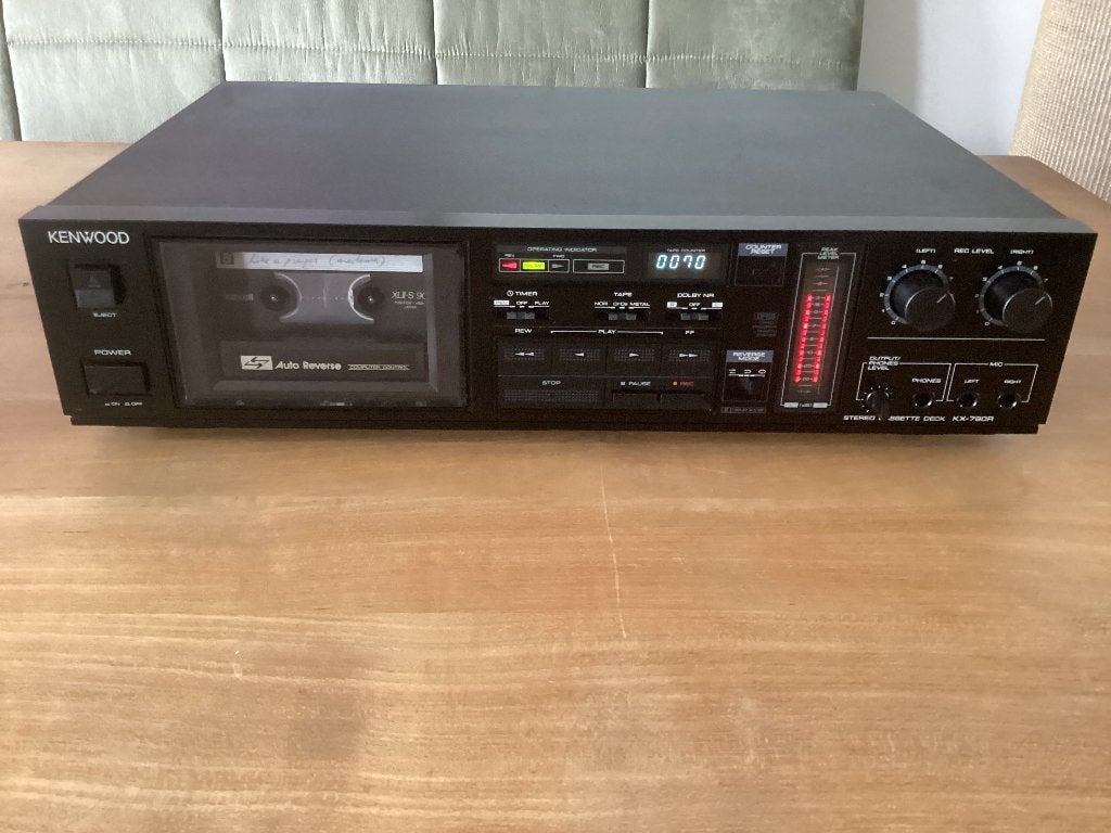 Kenwood KX 790R Auto-Reverse 3 motor Dolby B, C / serviced!, Audio, Tv en Foto, Cassettedecks, Ophalen of Verzenden, Enkel, Kenwood
