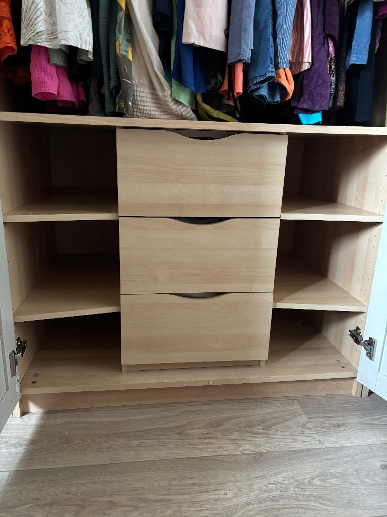 PAX kledingkast element, Huis en Inrichting, Kasten | Kleerkasten, Ophalen, Met plank(en), 100 tot 150 cm, Zo goed als nieuw