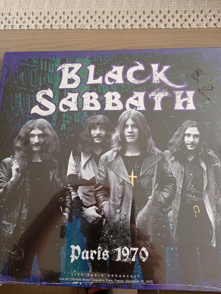 Black Sabbath - Live in Paris 1970, Cd's en Dvd's, Vinyl | Hardrock en Metal, Ophalen of Verzenden, 1970 - 1979, Nieuw in verpakking
