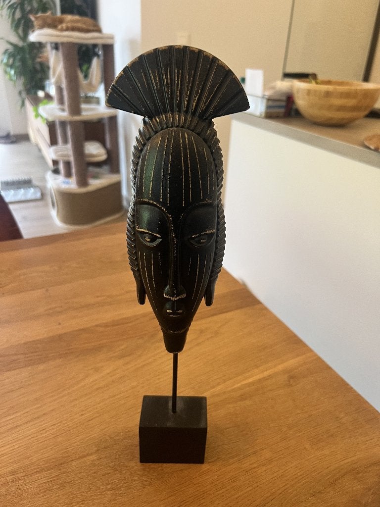 Mooi Afrikaans decoratiebeeldje, Ophalen, Nieuw