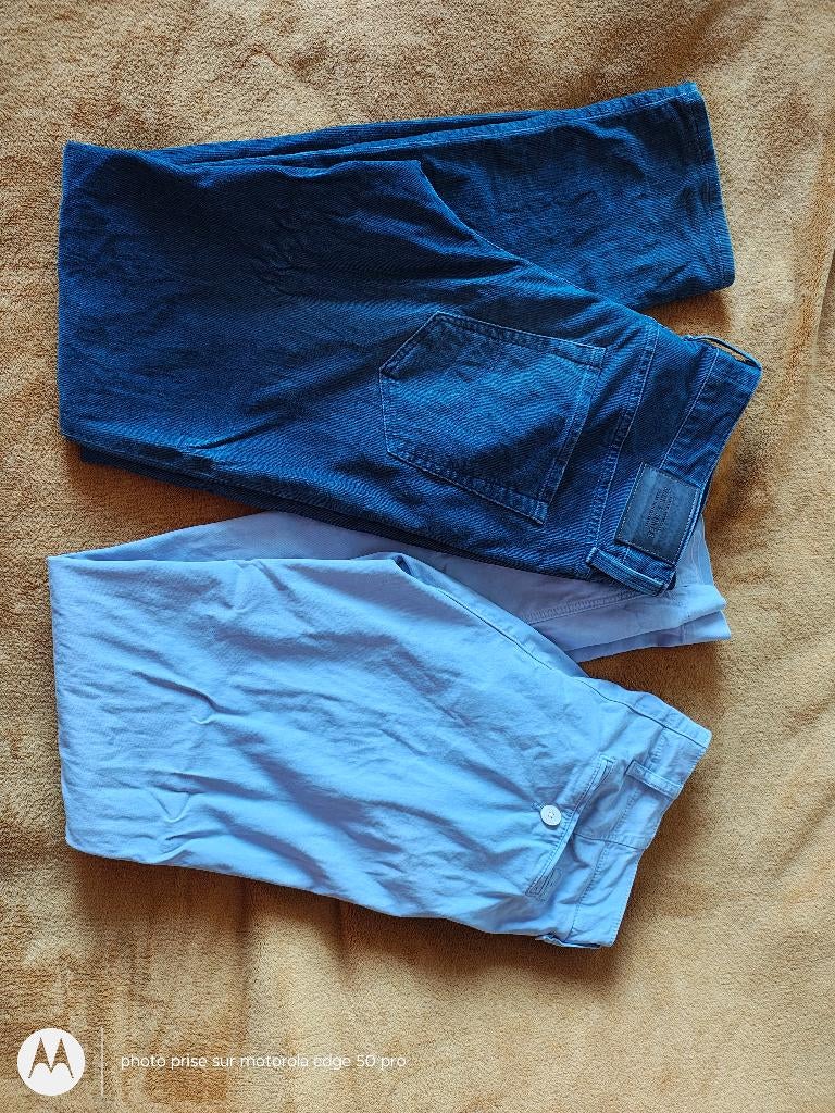 Lot 2 pantalons homme Eden Park, Jack &Jones T. 33,32, Enlèvement ou Envoi, Porté