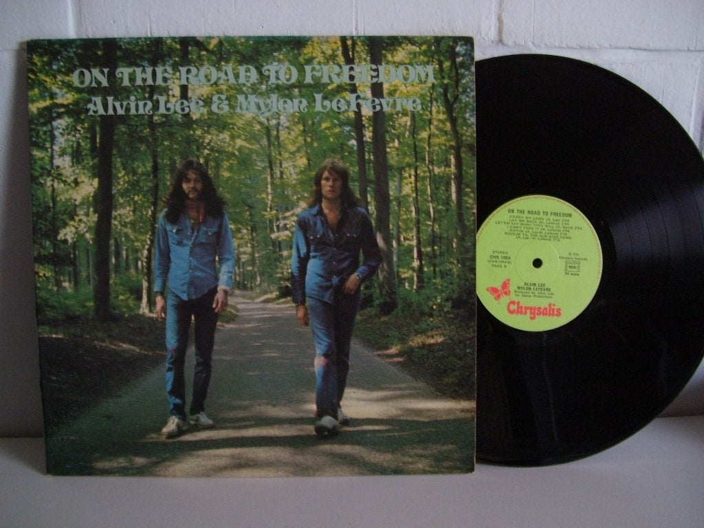 ALVIN LEE & MYLON LEFEVRE op weg naar vrijheid, LP, Blues Rock, Ophalen of Verzenden, Zo goed als nieuw