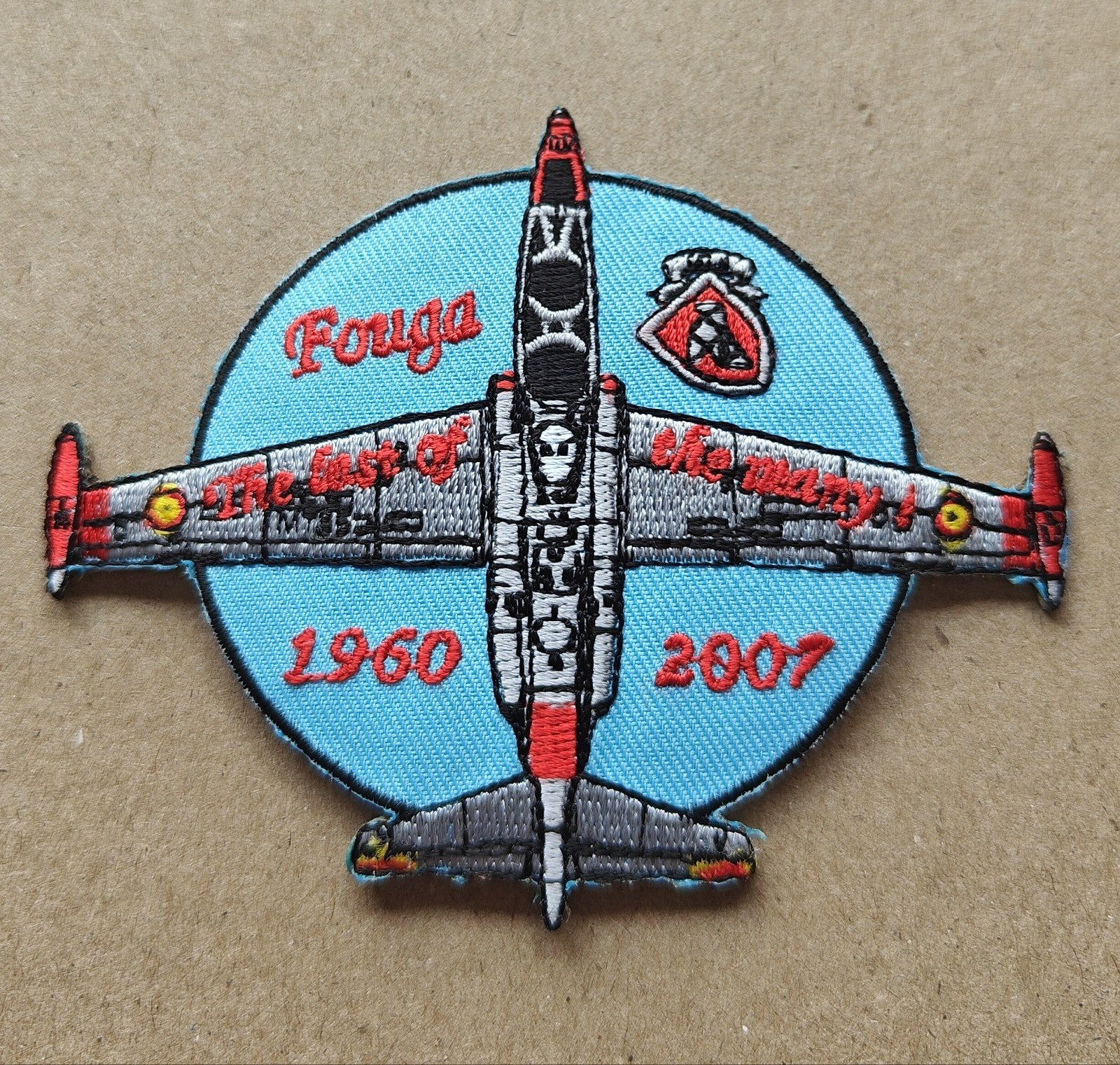 Fouga Magister CM170
MT35 - De laatste van de v, Verzamelen, Ophalen of Verzenden, Luchtmacht, Embleem of Badge