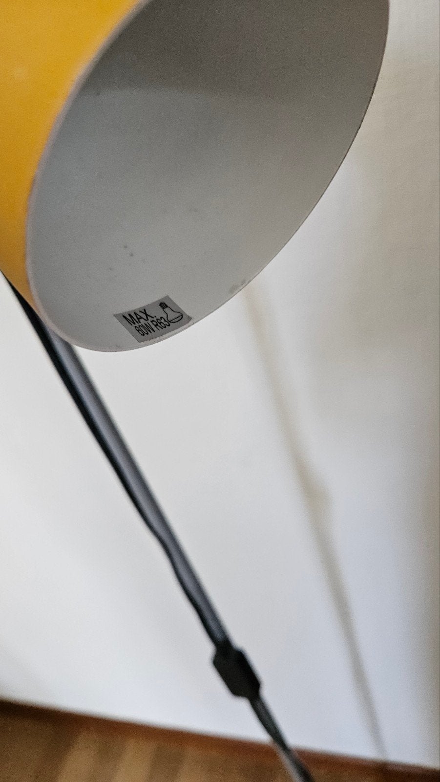 Lampe de lecture vintage., Maison & Meubles, Lampes | Lampadaires, Enlèvement, E27 (grand), Vintage 60s, 100 à 150 cm