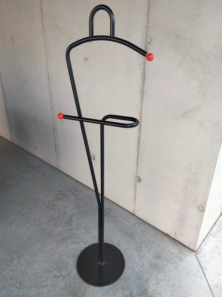 1980s vintage design postmodern kapstok dressboy, Huis en Inrichting, Woonaccessoires | Kapstokken, Gebruikt, Overige typen, 150 tot 200 cm