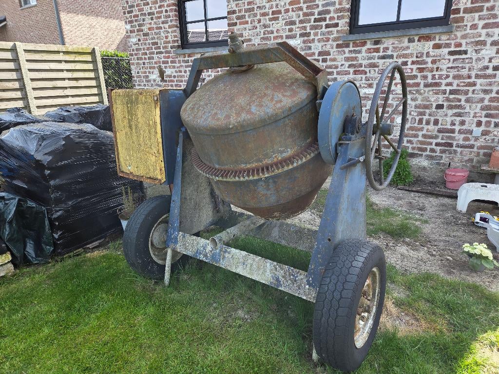 Mortelmolen, Ophalen, Gebruikt