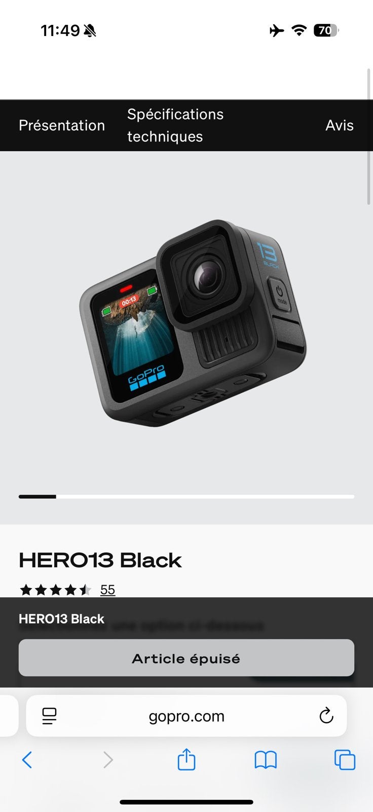 Gopro Hero13 NIEUW + accessoires, Ophalen of Verzenden, Nieuw, GoPro