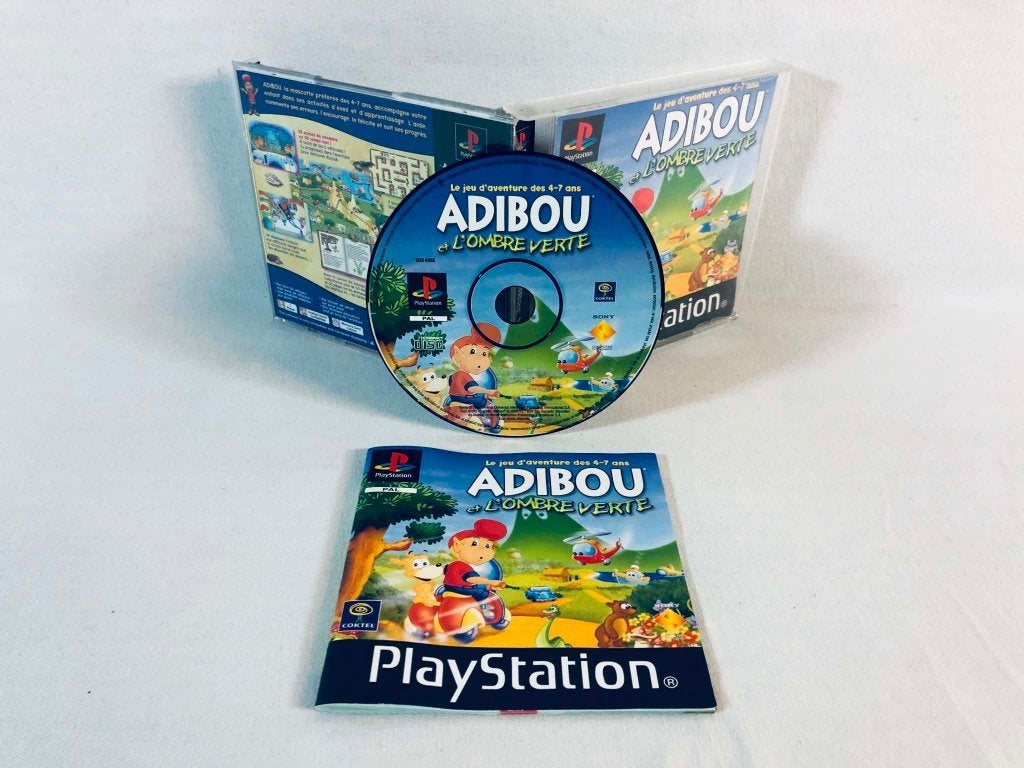 Adibou et l'Ombre Verte PS1 FR volledige game Zeer goede, Games en Spelcomputers, Games | Sony PlayStation 1, Gebruikt, Puzzel en Educatief