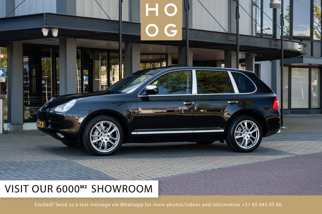 Porsche Cayenne 4.5 S (bj 2007, automaat), Auto's, Porsche, Automaat, 340 pk, Zwart, Leder
