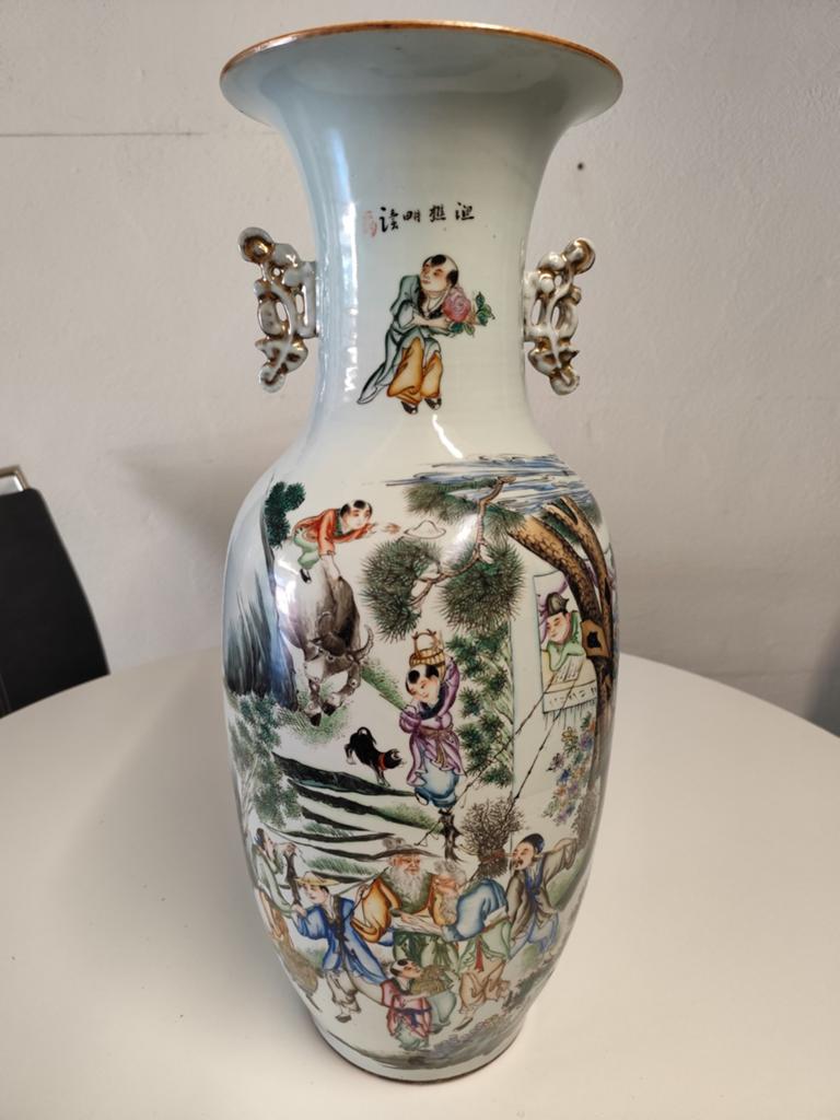 Audentieke Chinese vaas 58cm hoogte!!! Voor kenners, Antiek en Kunst, Ophalen