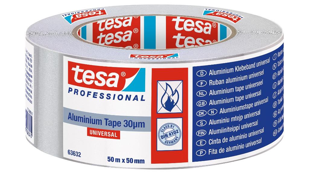 TESA Tape Aluminium 50mm, Bricolage & Construction, Isolation & Étanchéité, Enlèvement, Neuf, Isolation de toiture