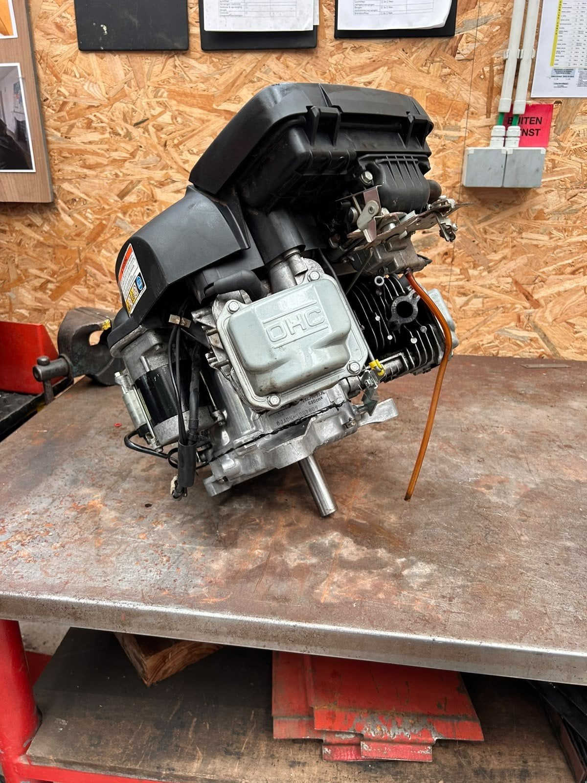 Honda 2 cilnder, Ophalen