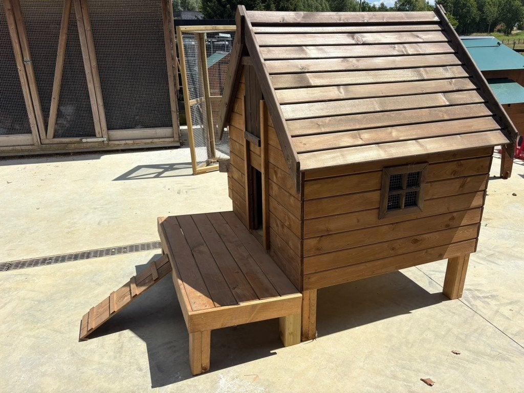 Kippenhok bij kippenshopjordi: 'Stella large incl terras', Dieren en Toebehoren, Ophalen, Nieuw, Kippenhok of Kippenren