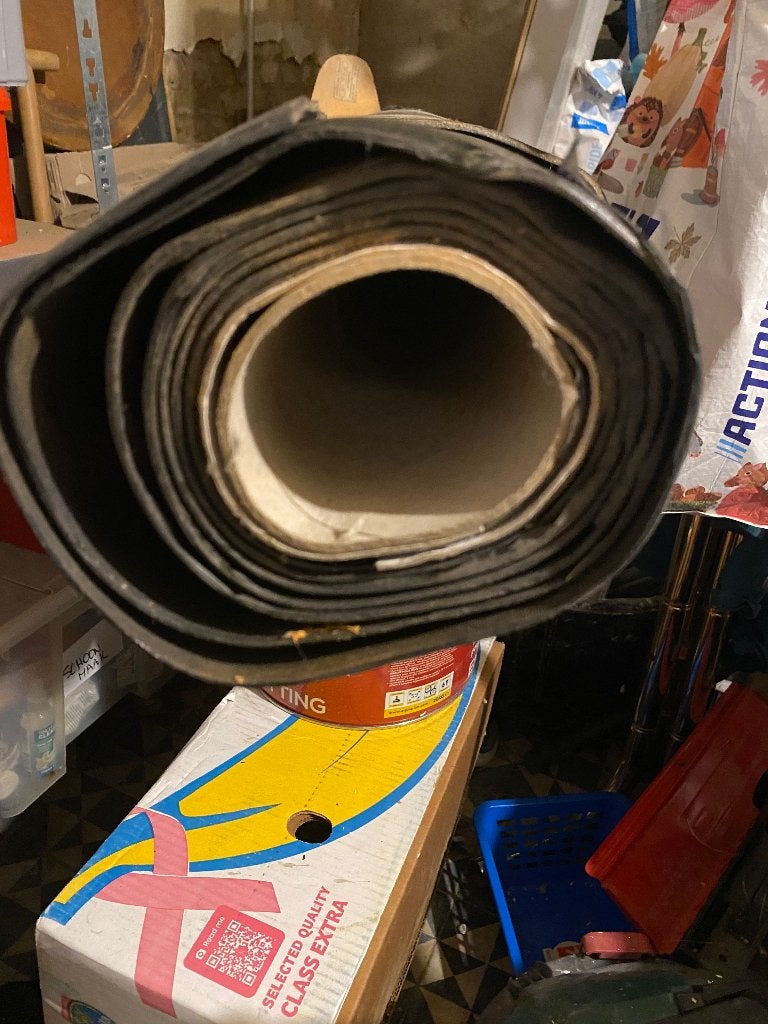 EPDM roll, Doe-het-zelf en Bouw, Ophalen, Overige materialen, Zwart, Overige typen