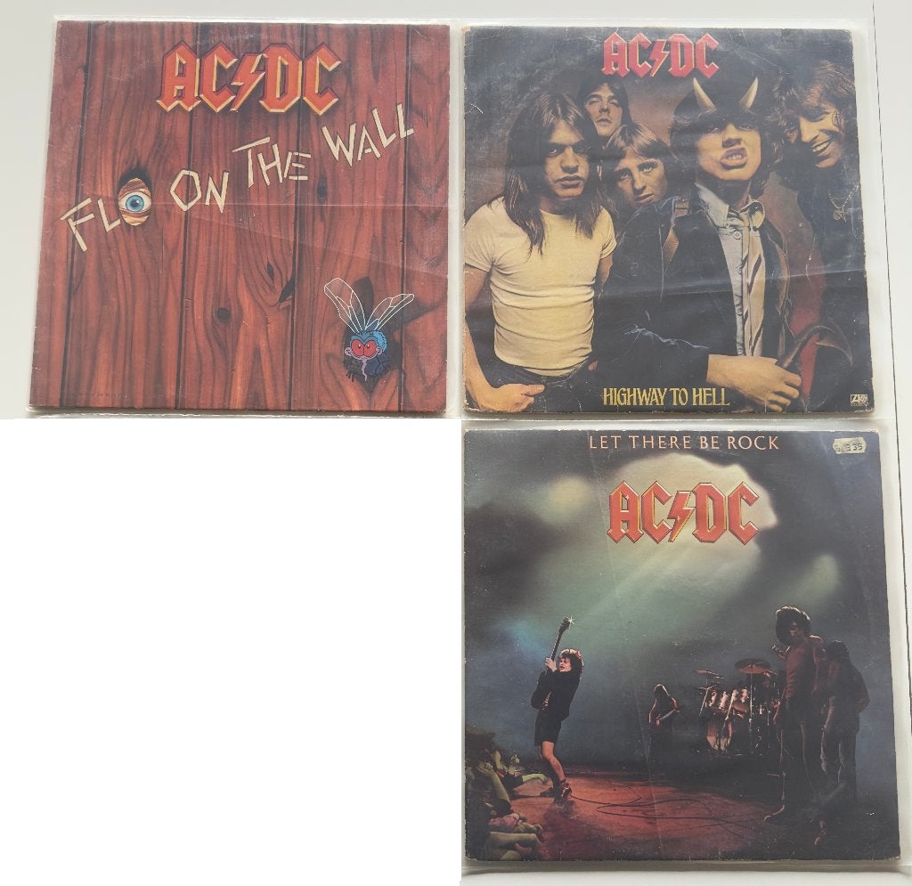 AC/DC LP's, Cd's en Dvd's, Beschermende buitenhoes, Ophalen of Verzenden, Zo goed als nieuw