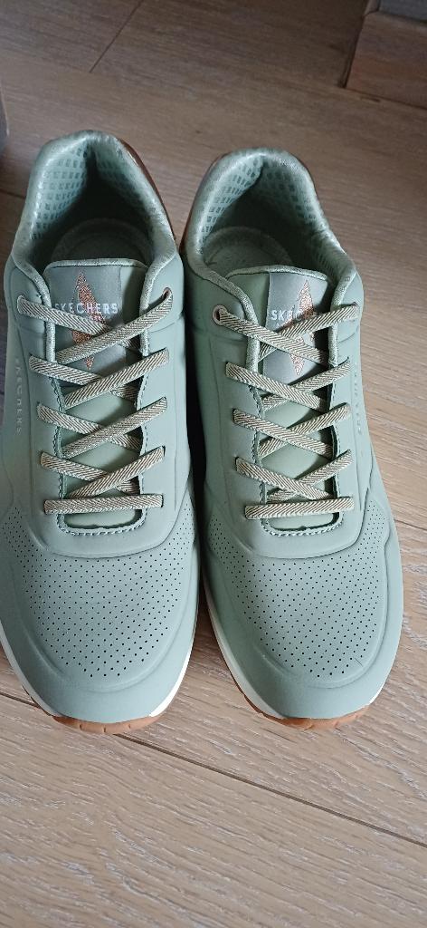 Skechers Uno dames maat 41, Skechers, Comme neuf, Vert, Enlèvement