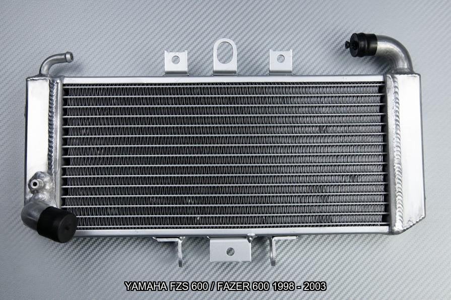 Radiateur Koeler AVDB YAMAHA FZS 600 / FAZER 600 1998 - 2003, Motoren, Ophalen of Verzenden, Nieuw