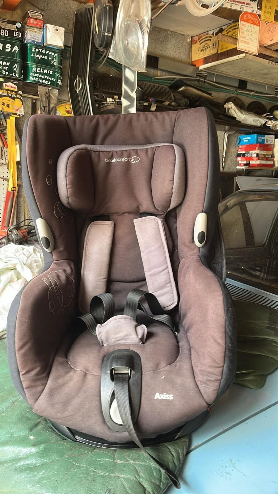 Siege auto, Enlèvement, Utilisé