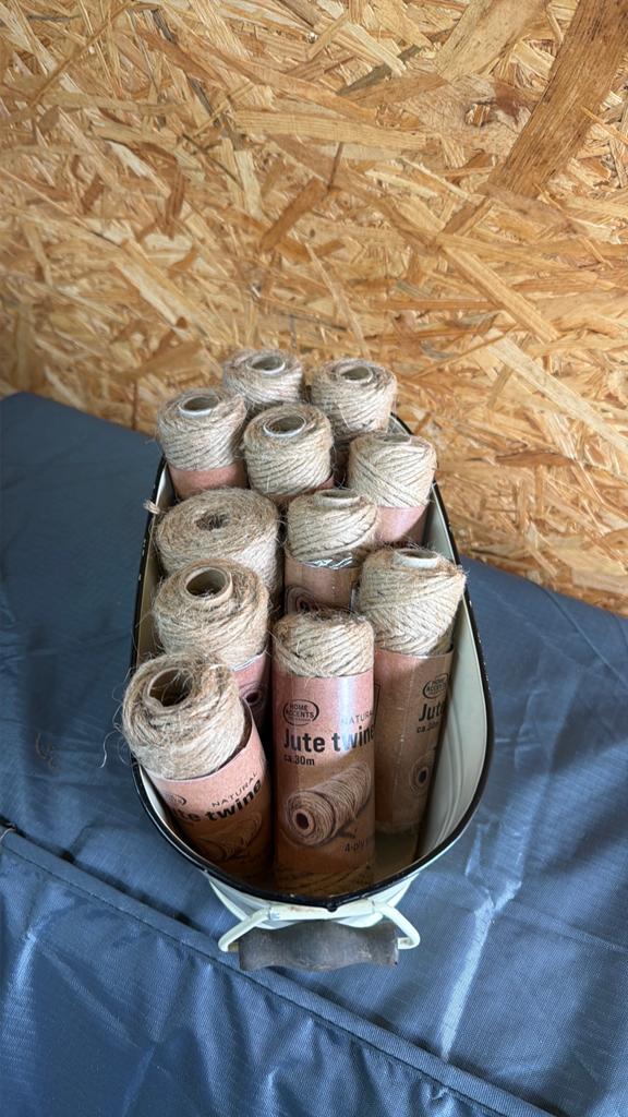 Jute touw, Enlèvement