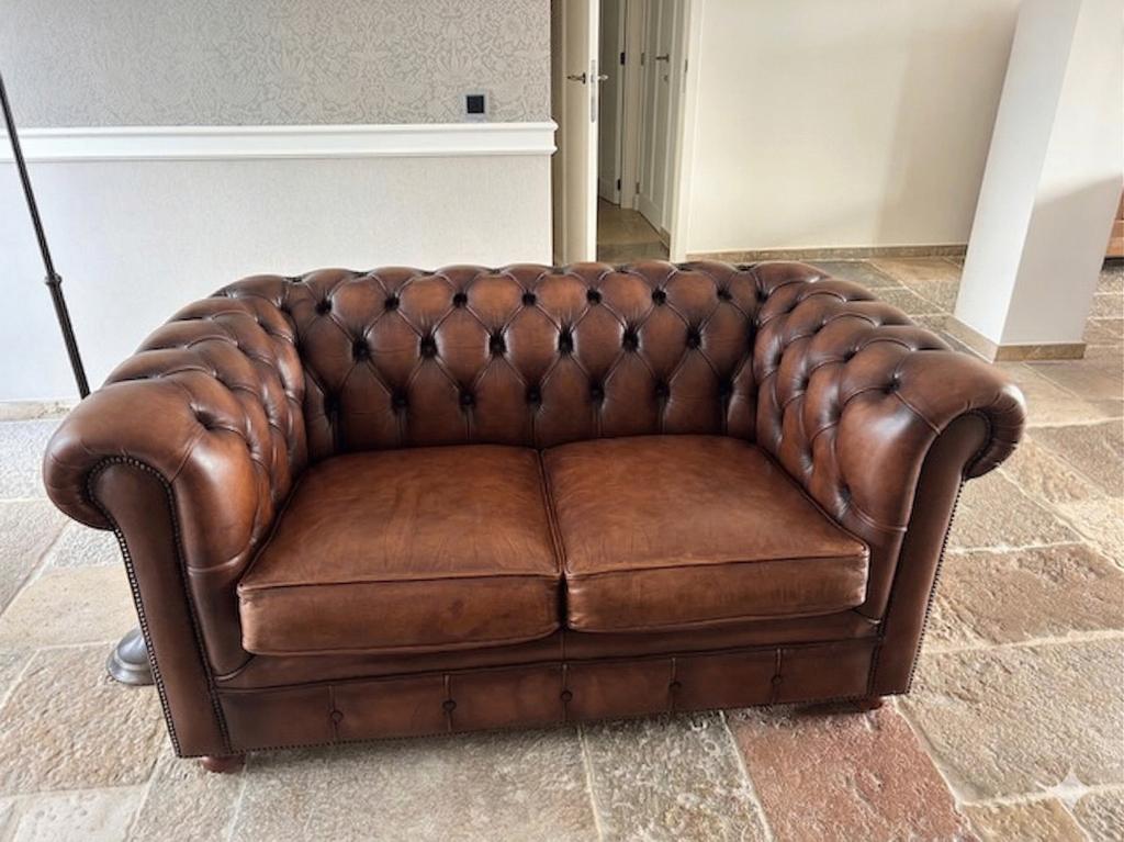 Chesterfield als NIEUW, Huis en Inrichting, Ophalen, Nieuw, Leer